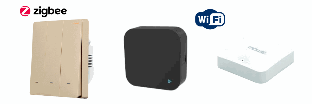 Essential 5-room kit: switch, IR remote, and hub